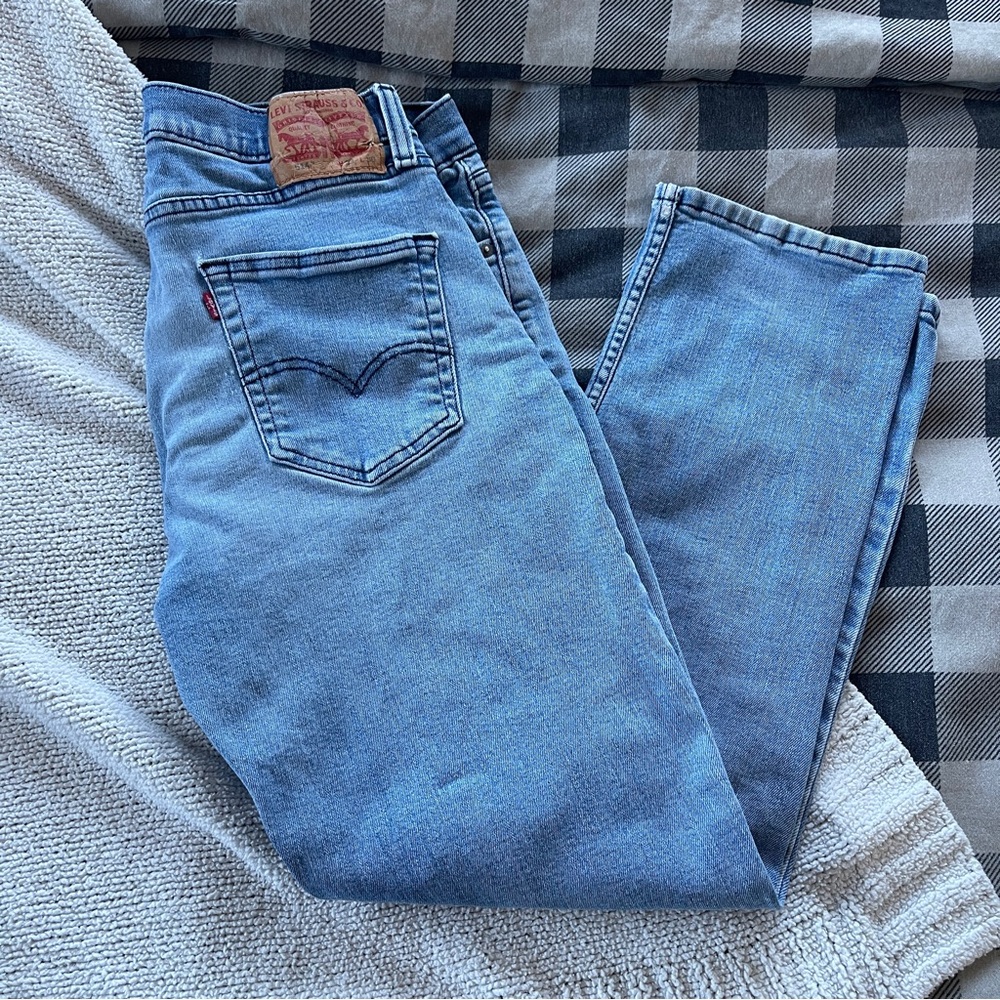 Levi’s 511 Slim Fit Jeans Men’s W33 L30 Light Wash Stretch Denim